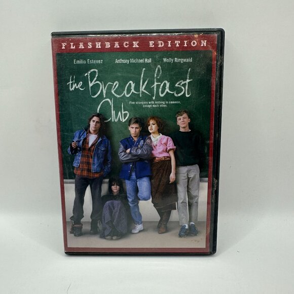 The Breakfast Club Flashback DVD 1985 Emilio Estevez Molly Ringwald Universal - Picture 2 of 4